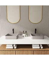 Casainc Square Vessel Bathroom Sink