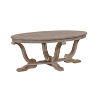 Liberty Furniture Oval Cocktail Table