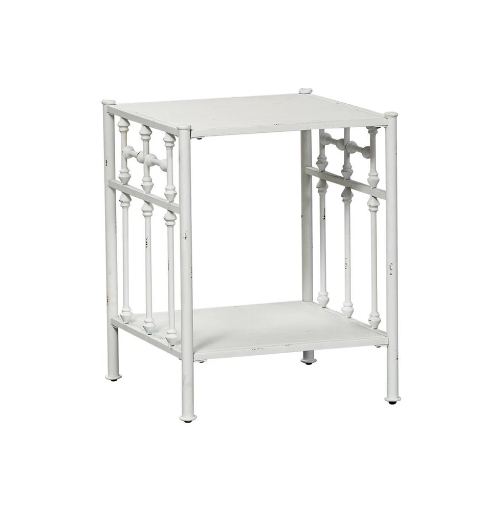 Open Night Stand - Antique White