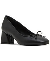 Madden Girl Emily Block-Heel Ballet Pumps