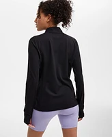 Id Ideology Women's Soft Full-Zip Jacket, Exclusively at Macy's