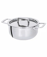 Cristel Castel Pro Mini 0.5-Quart Stainless Steel Stewpan With Lid