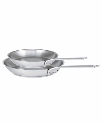 1826 2-Piece Stainless Frying Pan Set