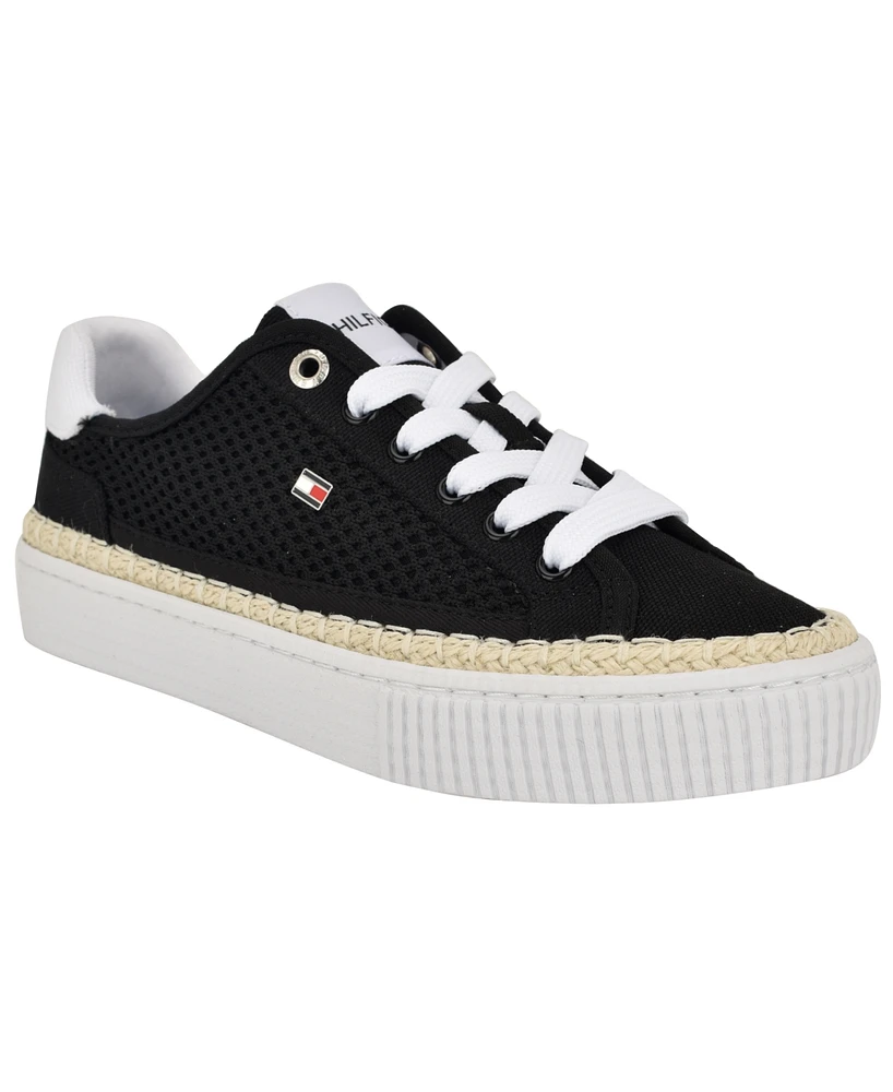 Tommy Hilfiger Women's Chirley Mesh Espadrille Platform Sneakers