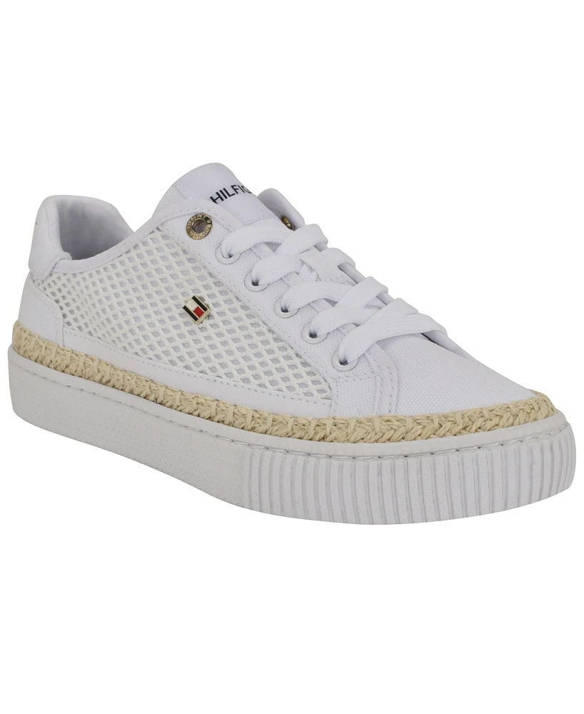 Tommy Hilfiger Women's Chirley Mesh Espadrille Platform Sneakers