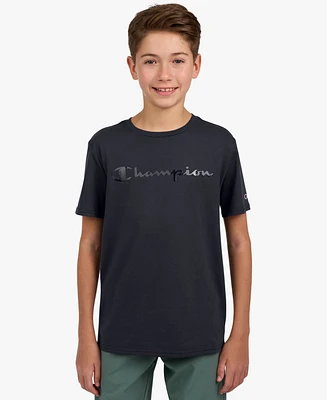 Champion Big Boys Signature Tonal Logo T-Shirt