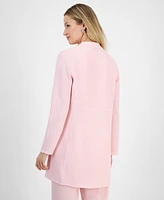 Kasper Women's Draped Open-Front Jacket