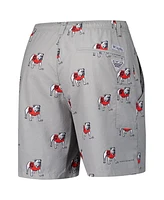 Columbia Men's Gray Georgia Bulldogs Backcast Iii Printed Short