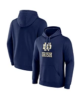 Fanatics Men's Navy Notre Dame Fighting Irish Fleece Pullover Hoodie