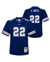 Mitchell & Ness Big Boys and Girls Emmitt Smith Navy Dallas Cowboys 1996 Legacy Jersey