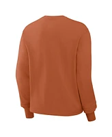 Nike Women's Texas Orange Texas Longhorns Primetime University Boxy Long Sleeve T-Shirt