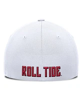 Top of the World Men's White Alabama Crimson Tide Reflex Logo Flex Hat