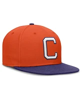 Nike Men's Orange/Purple Clemson Tigers Two-Tone Primetime Performance Fitted Hat