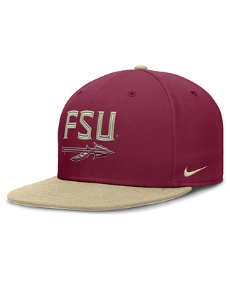 Nike Men's Garnet/Gold Florida State Seminoles Two-Tone Primetime Performance Fitted Hat