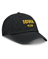 Nike Men's Black Iowa Hawkeyes Club Adjustable Hat