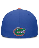 Jordan Men's Royal/Orange Florida Gators Two-Tone Primetime Performance Fitted Hat