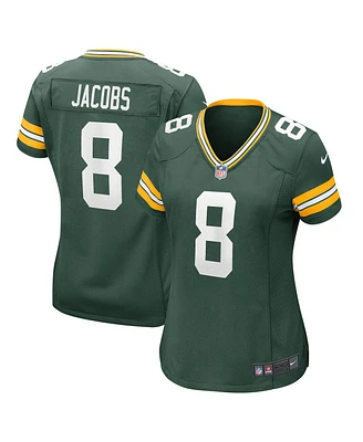 Nike Women's Josh Jacobs Green Bay Packers Team Game Jersey
