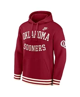 Nike Men's Crimson Oklahoma Sooners Legacy Retro Pullover Hoodie