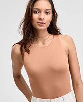 And Now This Women's Sleeveless High Neck Bodysuit, Xs-4X