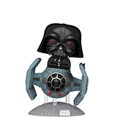 Funko Pop Star Wars 742 Darth Vader with Tie Advanced x1 Starfighter Deluxe Rides Vinyl Figure