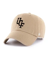 '47 Brand Men's Khaki Ucf Knights Vault Clean Up Adjustable Hat