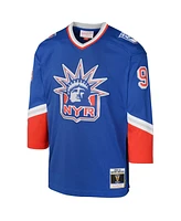 Mitchell & Ness Big Boys and Girls Wayne Gretzky New York Rangers 1996/97 Blue Line Player Jersey