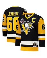 Mitchell & Ness Men's Mario Lemieux Black Pittsburgh Penguins 1991-92 Power Play Jersey