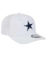 New Era Men's White Dallas Cowboys Adventure Perform 9SEVENTY Adjustable Hat