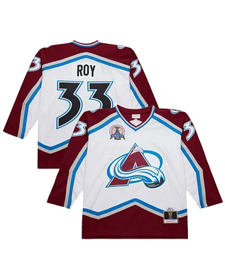 Mitchell & Ness Men's Patrick Roy White Colorado Avalanche 2000-01 Power Play Jersey