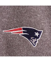 Antigua Men's Charcoal New England Patriots Fortune Quarter-Zip Pullover Jacket