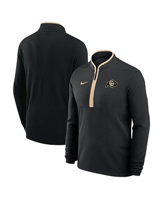 Nike Men's Colorado Buffaloes Coaches Courtside Basketball Victory Performance Quarter-Zip Top