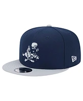 New Era Men's Navy/Gray Dallas Cowboys Main 9FIFTY Snapback Hat