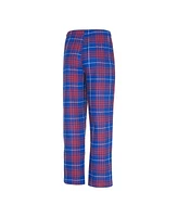 Concepts Sport Men's Royal/Red New York Giants Vector T-Shirt Flannel Pants Sleep Set