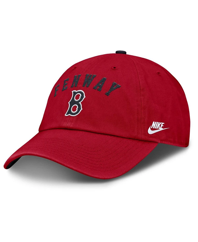 Nike Men's Red Boston Red Sox Cooperstown Collection Club Adjustable Hat