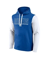 Fanatics Men's Royal Los Angeles Dodgers Outline Fleece Pullover Hoodie