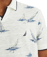 Nautica Men's Printed Sailboat Polo Shirt