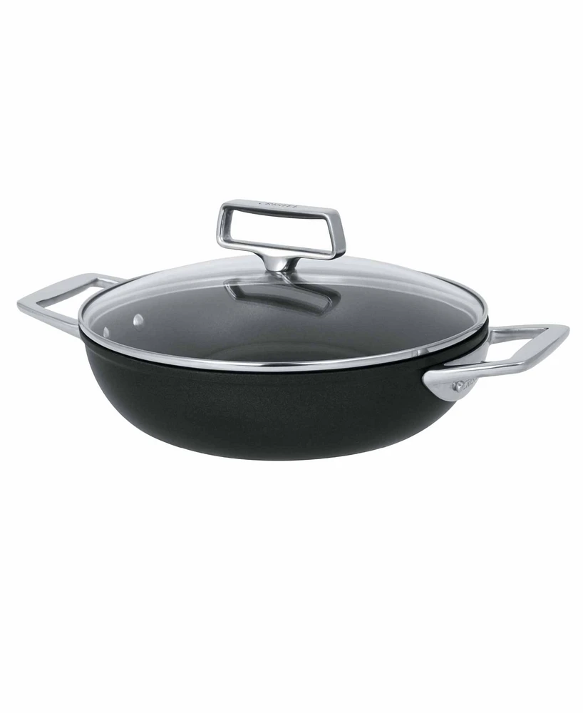 Cristel Castel Pro Ultralu 3.5-Qt. Nonstick Saute Pan With Lid