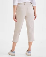 Style & Co Women's Mid-Rise Comfort Waist Capri Pants, Regular Petite, Exclusively at Macy's