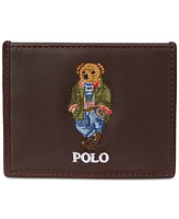 Polo Ralph Lauren Men's Polo Bear Leather Card Case