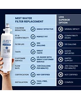 Mist ADQ36006101 Replacement for Lg LT700P Refrigerator Water Filter, ADQ36006102, Kenmore Elite 9690, 46-9690, 469690, Rfc 1200A, Fml-3, LFX31925ST,