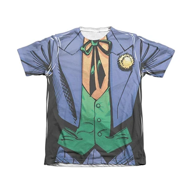 Batman Men's Joker Uniform Adult Poly/Cotton Short Sleeve Tee / T-Shirt