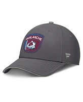 Fanatics Men's Gray Colorado Avalanche Home Ice Flex Hat