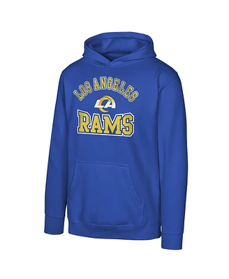 Outerstuff Big Boys and Girls Royal Los Angeles Rams Home Town Pullover Fleece Hoodie