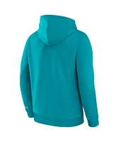 Fanatics Men's Aqua Miami Dolphins Legacy Fleece Pullover Hoodie