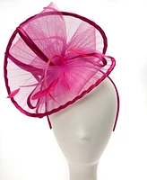 August Hats Sheer Pleated Fascinator