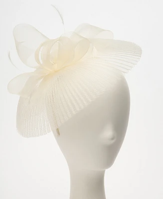 August Hats Pleated Crinoline Fascinator