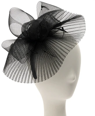 August Hats Pleated Crinoline Fascinator