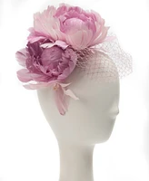 August Hats Feather & Flower Fascinator