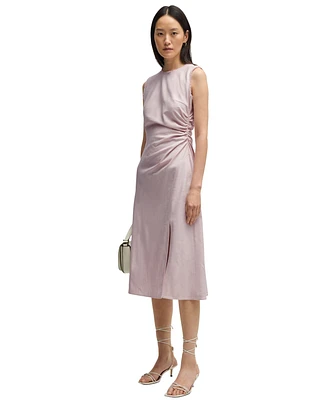 Boss by Hugo Women's Melange Crew-Neck Dress