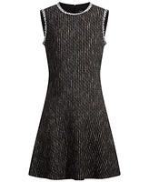 Boss by Hugo Women's Boucle Tape-Trim Dress